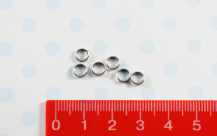 Кольцо для бус R-03 3.5 мм 50 шт №02 под никель