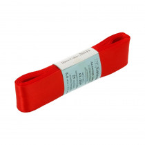 Лента атласная 25 мм ( 1 ") "Gamma" ФАСОВКА 5.4 м №111 красный