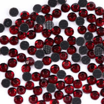 Страз клеевой &quot; Zlatka&quot; RS/ 144 SS06 1. 9 - 2. 1 мм акрил 144 шт в пакете с еврослотом 033 красный ( siam) 