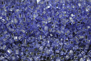Бисер Япония "TOHO" CUBE 3 мм 5 г №0033 св.синий