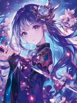 " ФРЕЯ" PZLD- 010 Пазл деревянный " Воин цветов" 500 элемент. 