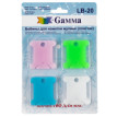 " Gamma" LB- 20 Бобины для мулине пластик 4 см 20 шт ассорти