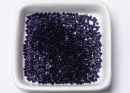 Бисер Чехия круглый 10/0 50г 30110h прозрачный очень темный синий квадратное отверстие